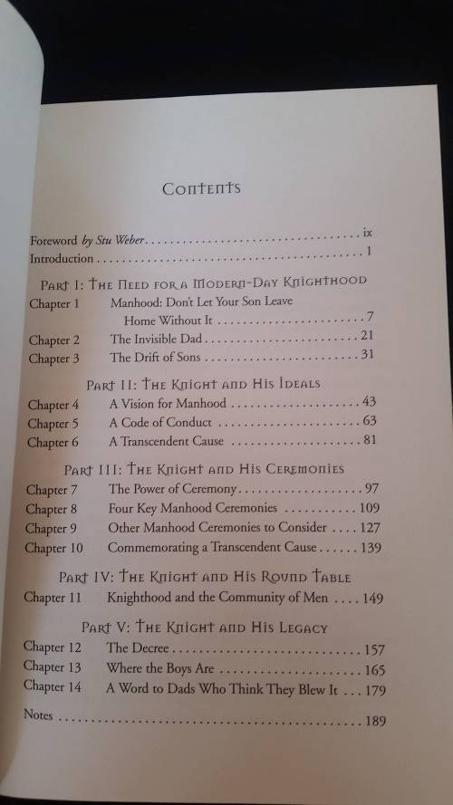 Raising a Modern Day Knight (Soft cover)